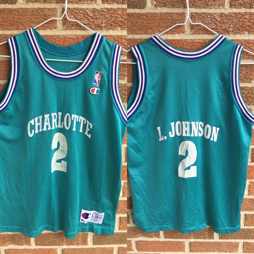 Vintage Larry Johnson Champion Jersey